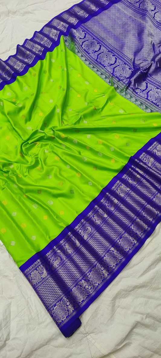 gadwalhandloompure silk kuttu border-46