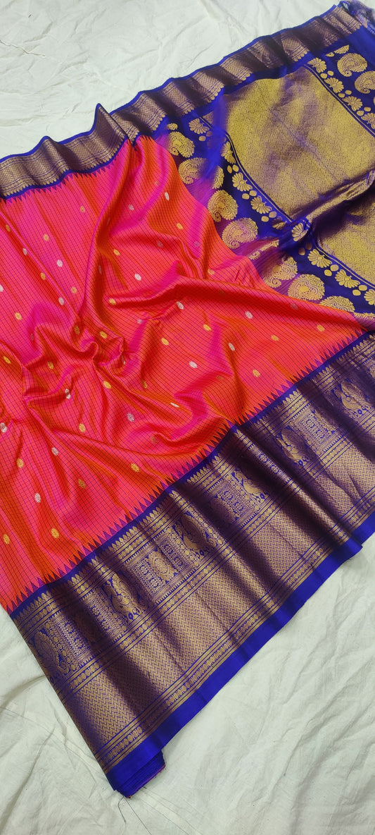 gadwalhandloompure silk kuttu border-47