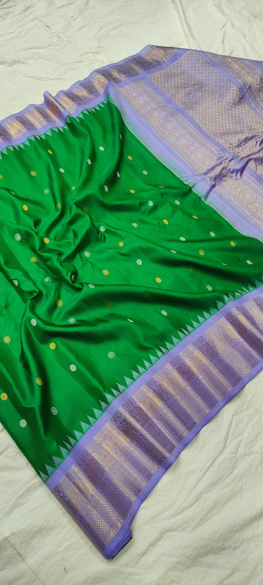 gadwalhandloompure silk tradtional border-3