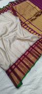 Gadwal Pure Silk Traditional Big Border PL Sarees S2-07-03-2024